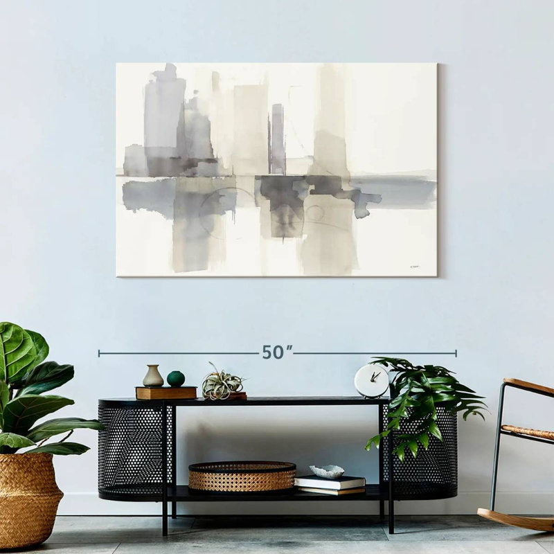 Avery Improvisation II Gray, 30" H x 45" W