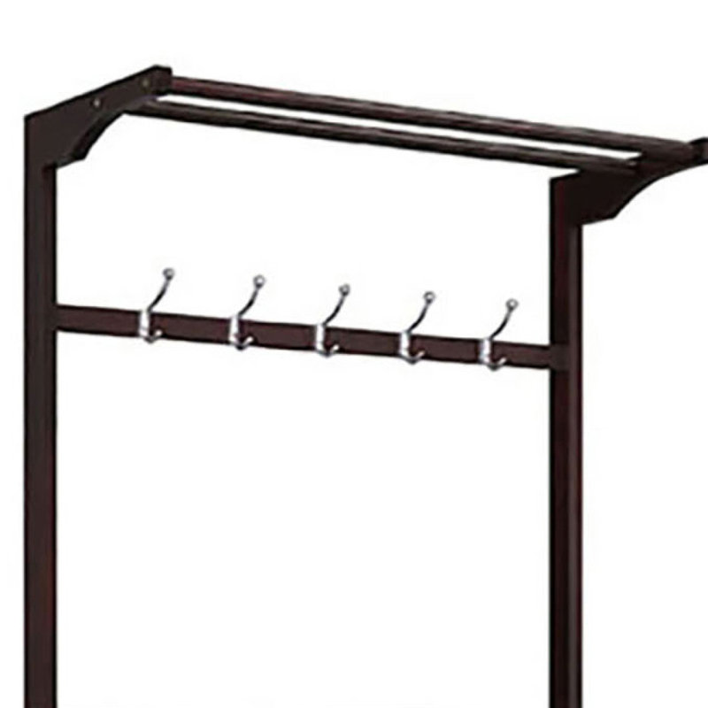 Hall Tree With Metal Hook