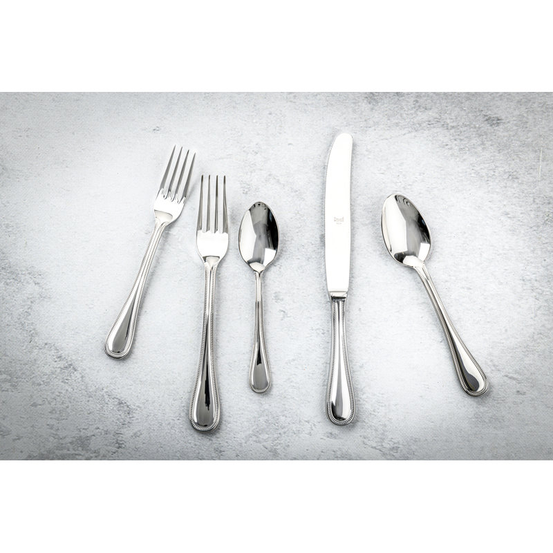 Linea Flatware 5-Piece Set by Mepra - Polished Stainless Steel