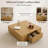 Wood Square Coffee Table-264257599