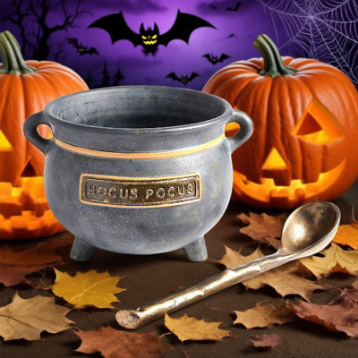 Bol à collation d'Halloween, bol de service de seau à bonbons d'Halloween, organisateur de comptoir à dessert polyvalent pour les friandises de maïs soufflé, porte-nourriture pour camion de restauration