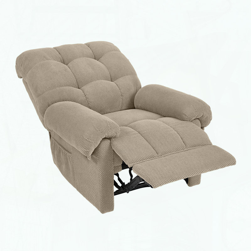 Fauteuil inclinable manuel surchargé - chameau, Chameau