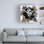 Art sur toile, noire Tina Lavoie