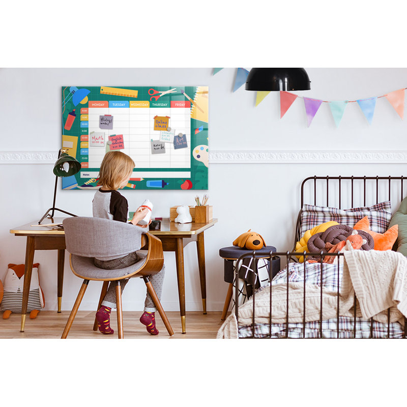 Magnetic Glass Dry Erase Board