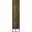 Armoire d'appoint rustique et bronze industriel