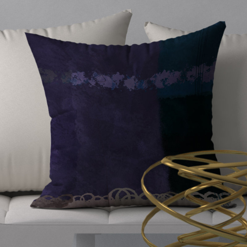Housse de coussin carrée/insert, 24" X 24"