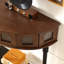 Console semi-circulaire de style français