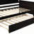 Twin Wooden Marjorie with Trundle Bed-1346551838