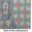 Planche à découper en verre Gordon Setter Christmas PoinsettIas