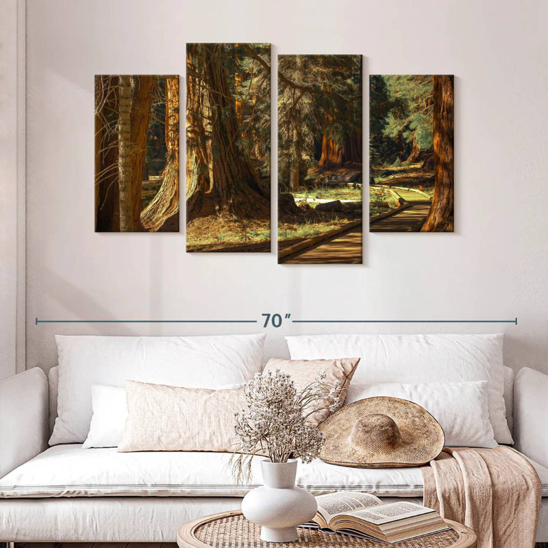 Sequoia Forest, 32" H x 52" W