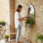 Goggins Accent Mirror with Planter – Stylish Wall Decor with Built-In Greenery Display for Modern Home, Office 