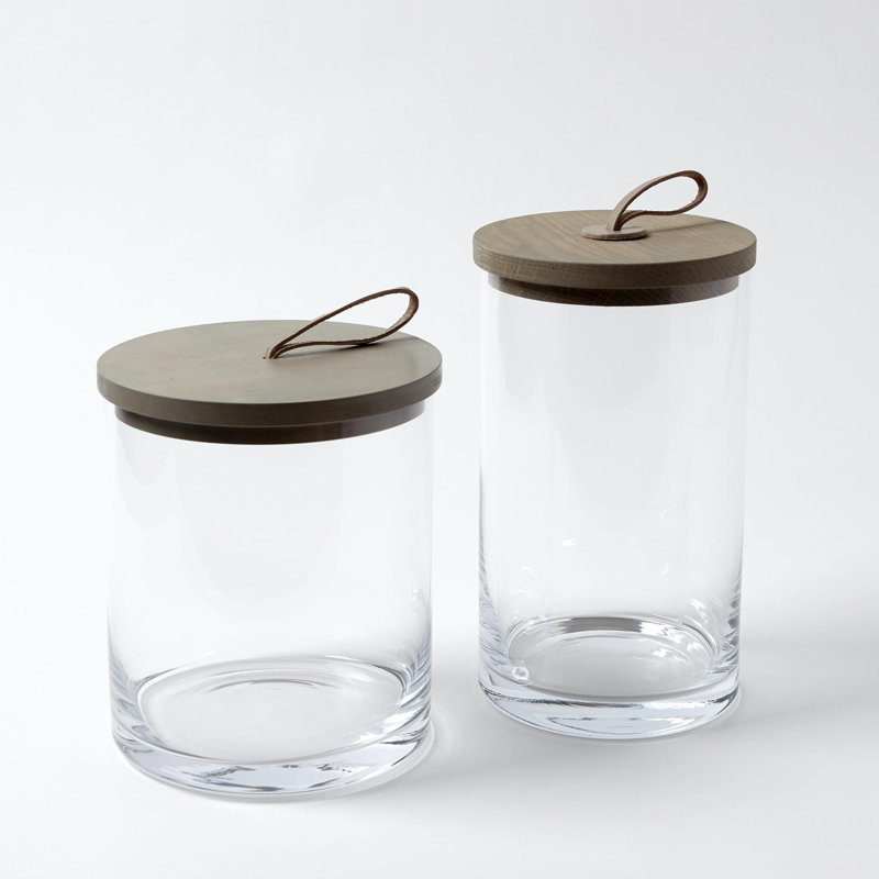 Rustic Canister, 10.5" H x 6" W x 6" D
