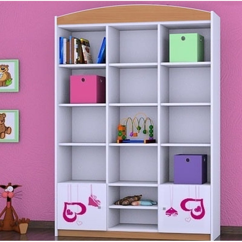 Harold 183cm H X 132cm W Kids Cube, Natural