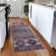 Machine Washable Indoor/Outdoor Claudian ACN1626 Purple Rug
