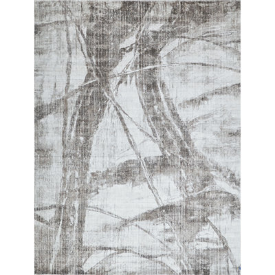 Kyoto Hand Woven Wool Abstract Area Rug