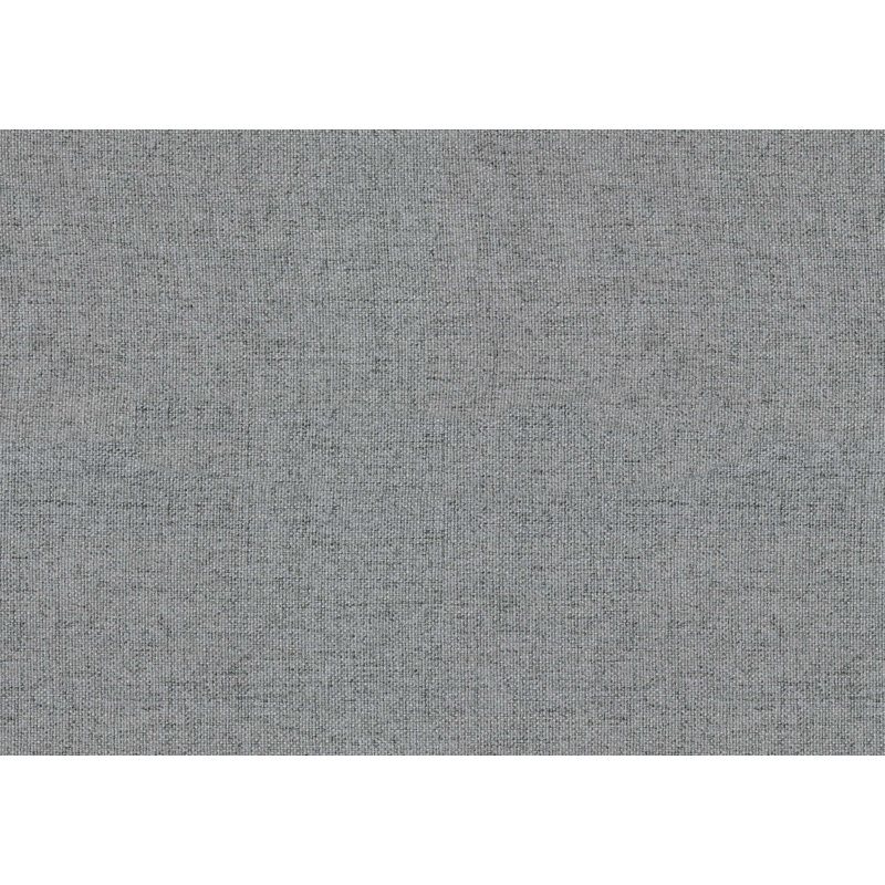 Coussin attaché avec accoudoirs arrondis Modern, Gris foncé