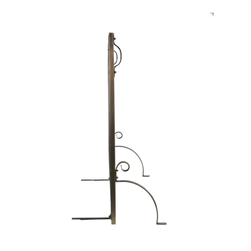 Prime 42" Height 1 Panel Steel Fireplace Screen
