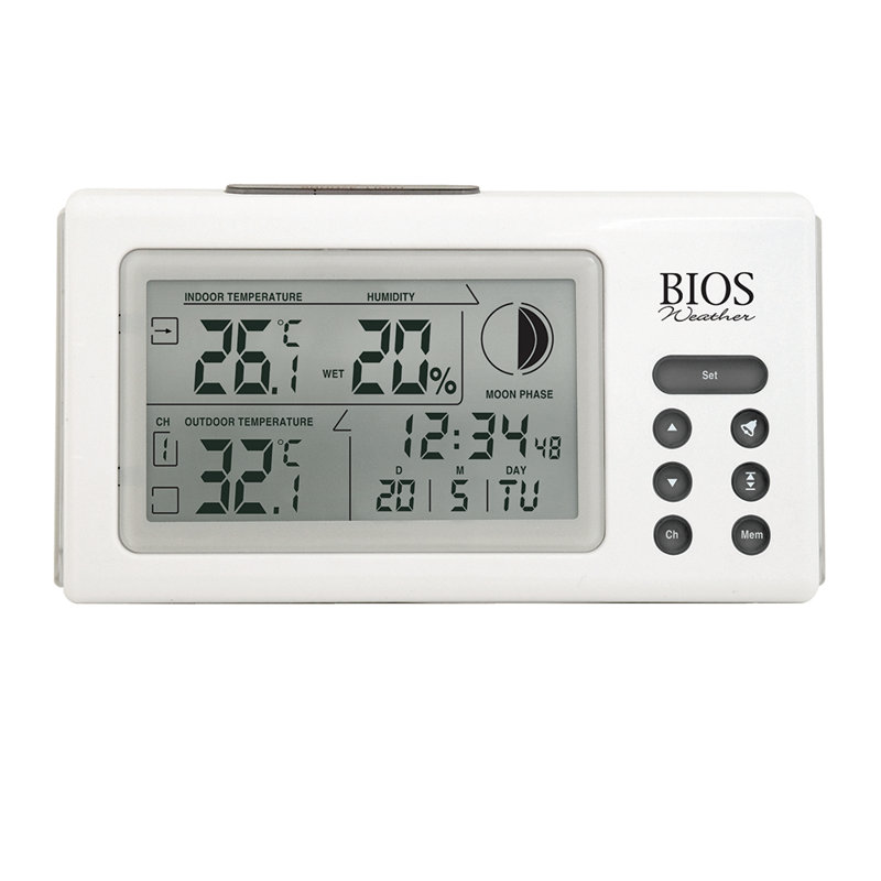 Thermomètre et hygromètre intérieur / extérieur