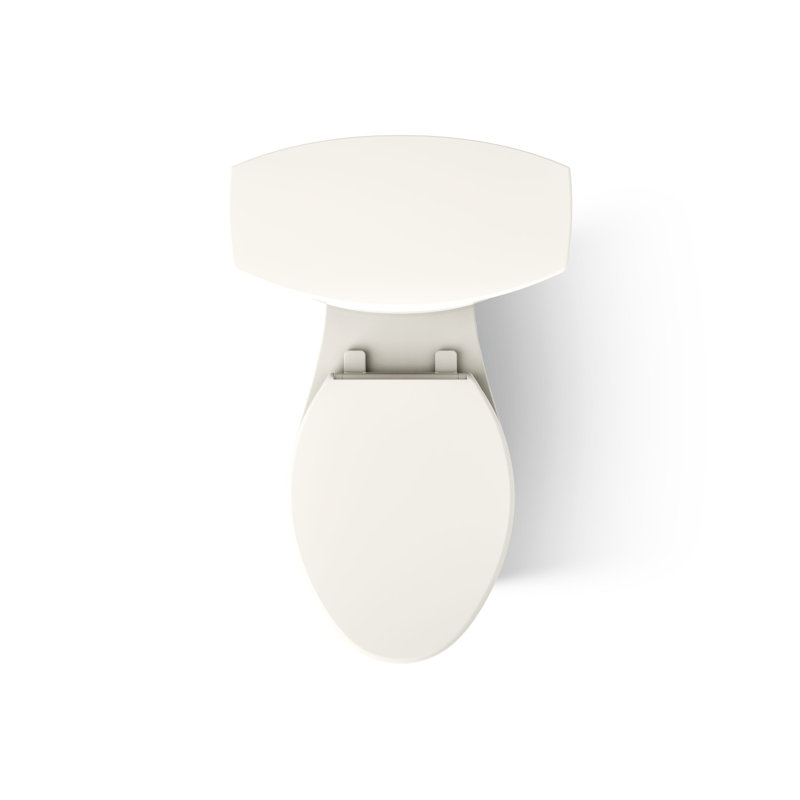 Kelston Continuousclean Tall Two-Piece Elongated Toilet 1.28 GPF, Biscuit