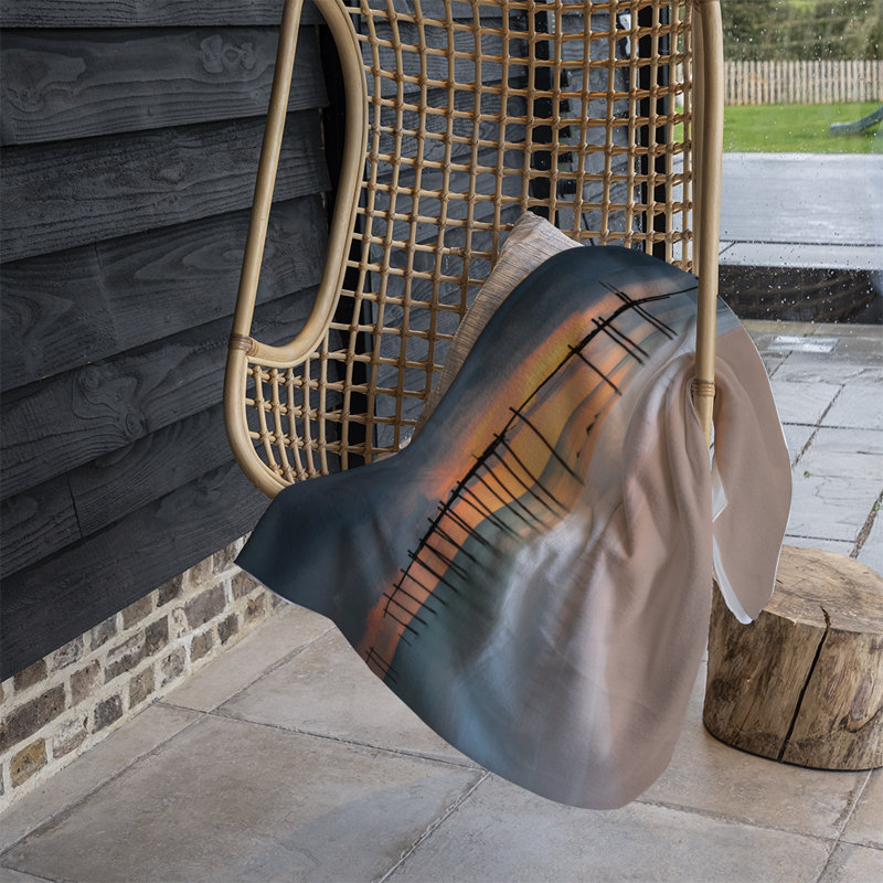 Domineque Plain Weave / Muslin Throw Blanket