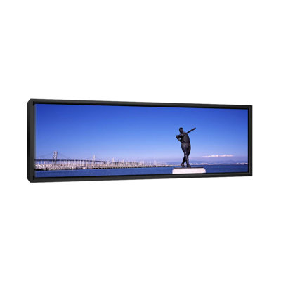 «San Francisco Bay, Bay Bridge, San Francisco, California», reproduction de photo sur toile