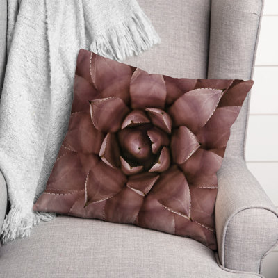  Housse et insert de coussin d'extérieur carré Succulent