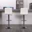 Tabouret de comptoir pivotant et réglable en hauteur 32,5 po Ludly-493706368-434711434