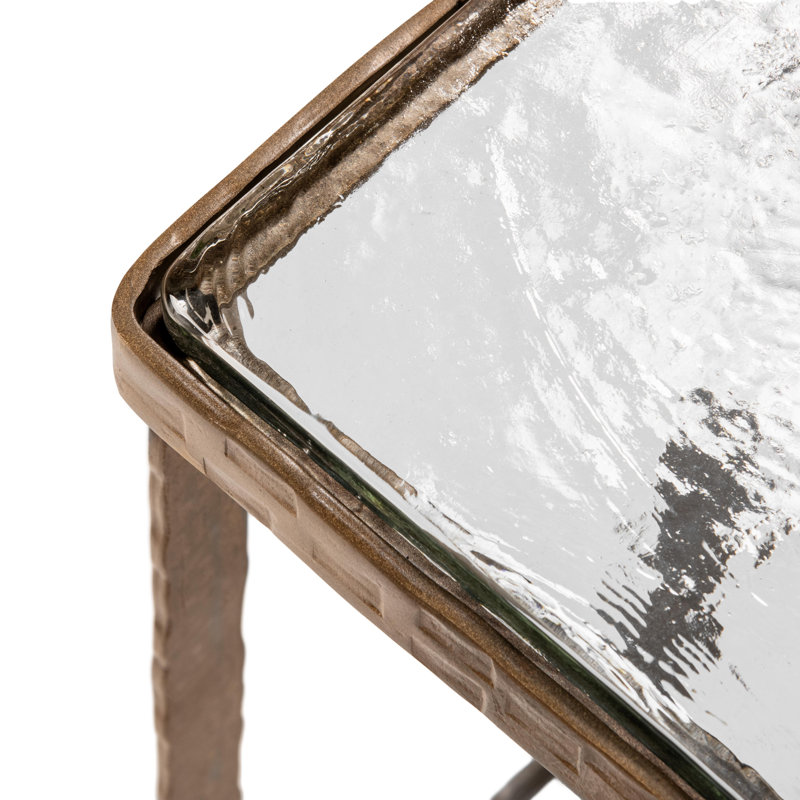 Gillian Glass Nesting End Table
