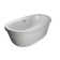 Inizio™ 65.5" x 35.625" Roll Top Freestanding Heated Soaking Tub