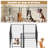 Panel Iron Exercise Pen With Door-96808274