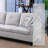 3-Piece Flannel Sectional Sofa-1419899862-1419899861