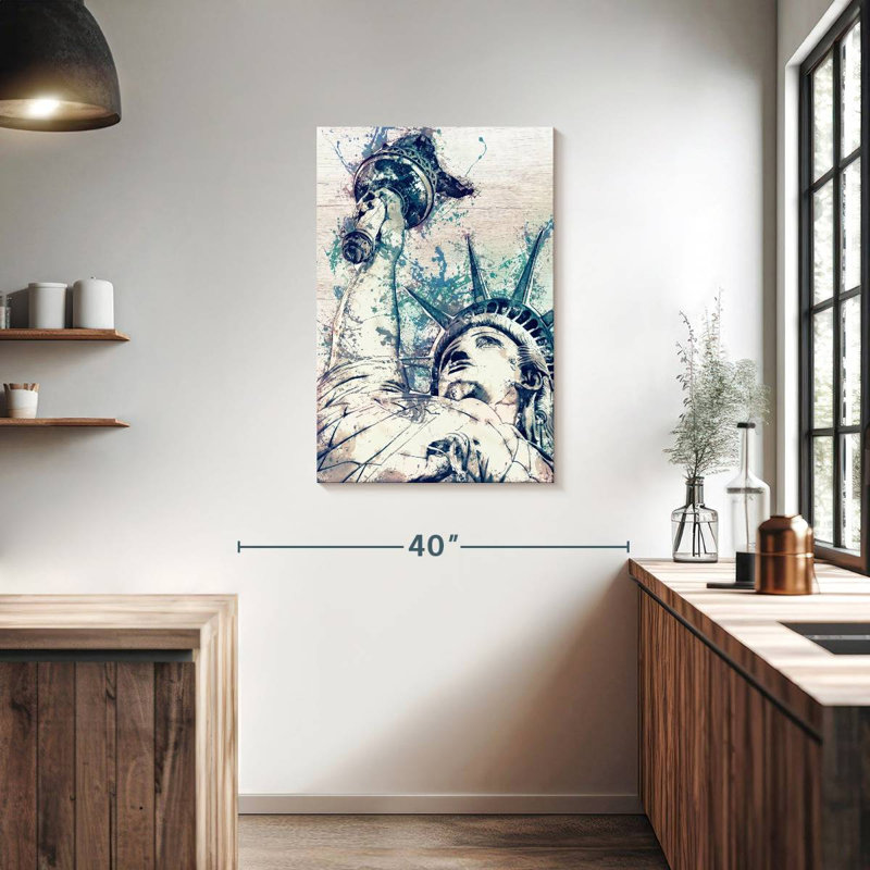 Aime Liberty NYC, 36" H x 24" W