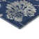 Premium Machine Washable Prisco Navy Rug