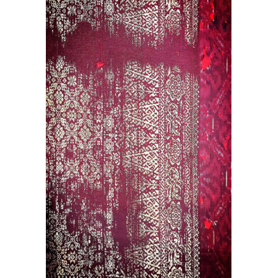 Premium Woven Carpet, 2.6 x 4.0 Feet | 100% Polyester, Antibacterial, Non-Slip Underside | 3D Digital Printing, Machine Washable, Pile Height: 0.04 in | Ideal for Living Room, Bedroom, and Home Decor