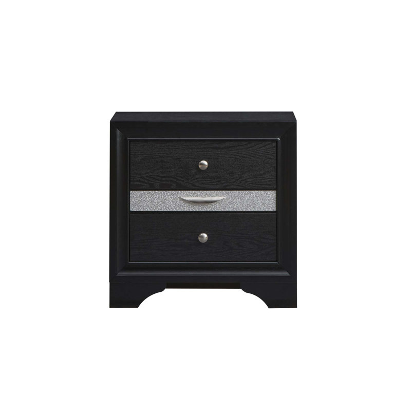 Table de chevet pratique et élégante avec rangement spacieux et design contemporain, parfaite pour l'organisation de la chambre à coucher et la décoration