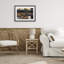 «Grazing Bison long Riverbank», reproduction sous verre encadrée, design par Paco Young-264936334-264936333