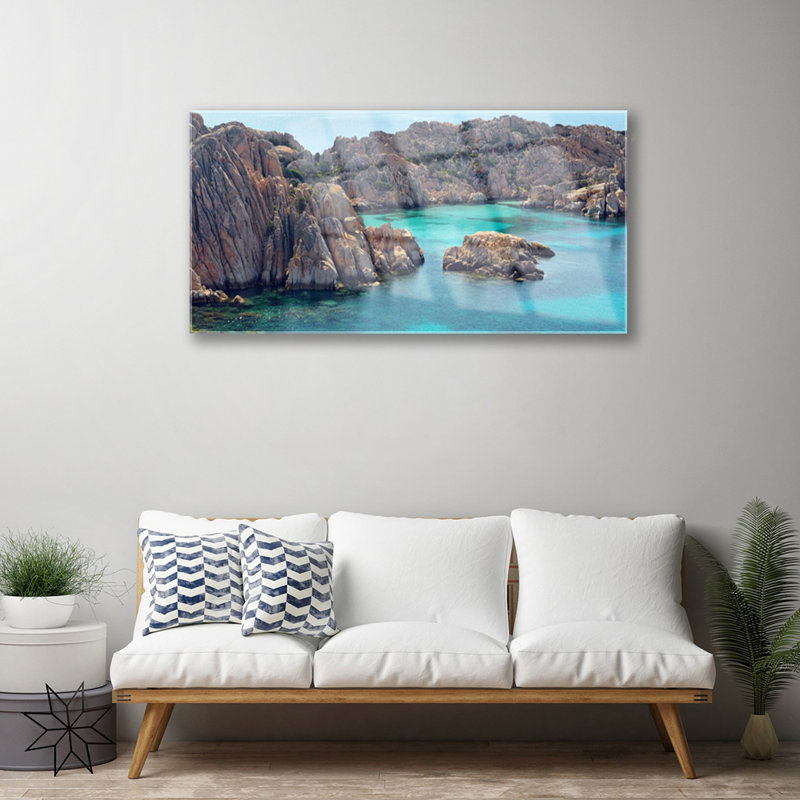 Gulf Landscape - Unframed Photograph on Glass