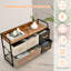 Commode de rangement 5 tiroirs Hollister
