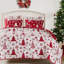 Ensemble de couvre-lit 2 pièces Greenland Home Fashions Peppermint Party, rouge, 68 x 88 pouces-106871645-100247442
