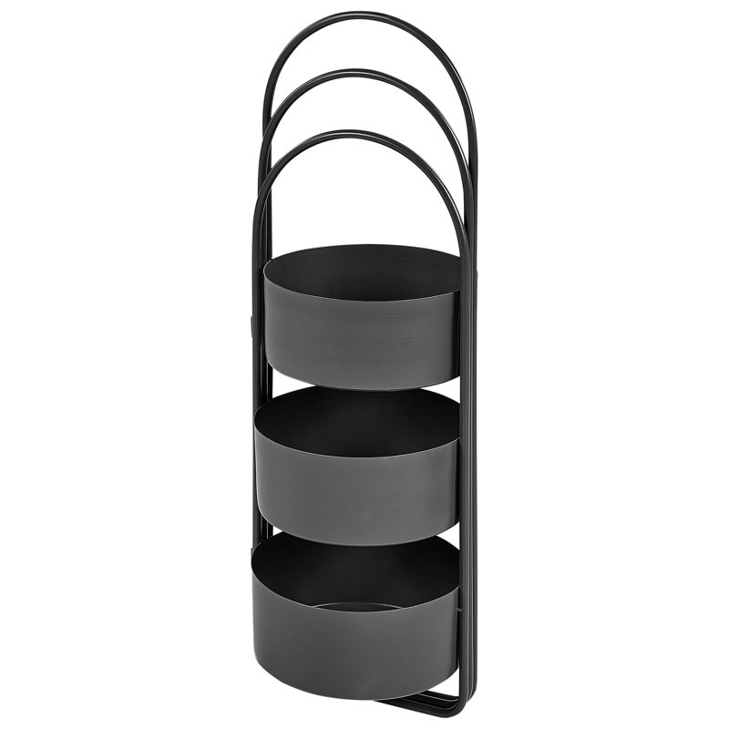 Soghra Plant Stand, Black