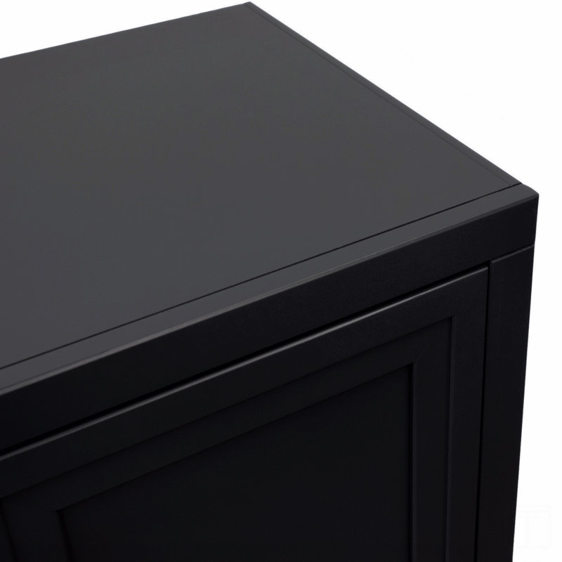 Armoire modulaire à 2 portes, Noir