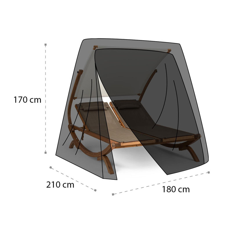 Outdoor Patio Chaise Lounge Cover