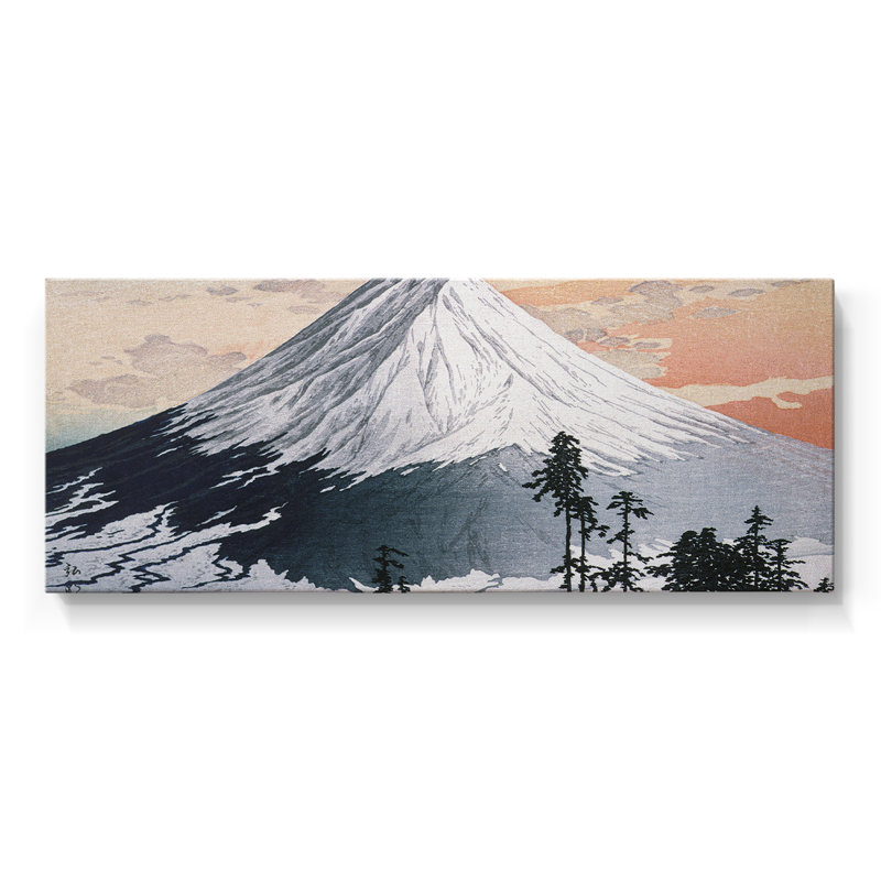 Série paysage - CD XXVII - Toile tendue avec châssis - Prêt à accrocher, H 16 po x l 40 po