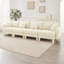 Canapé 4 places en tissu Boucle-2075821436
