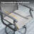 6-Person Round Patio Dining Set With  360° Swivel PVC-Coated Polyester Chairs-810698372
