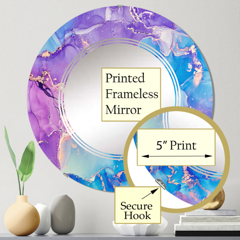Miroir de salle de bain sans cadre, 24 po x 24 po