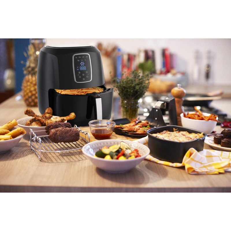 Emerald 4.9 Qt. Air Fryer with Digital LED Touch Display