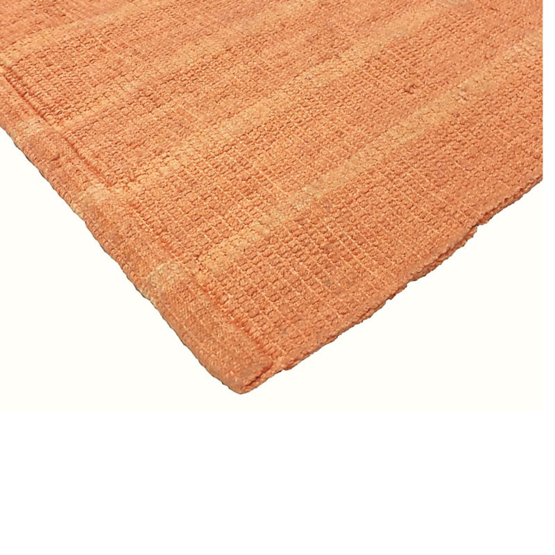 Swanley Cotton Non-Slip Bath Rug, Coral