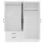 Millbury 4 Door 2 Drawer Wardrobe with Mirror-122739253