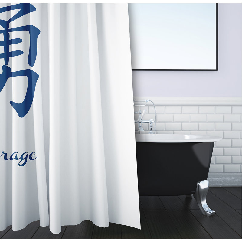 Rideau de douche Chantilly, Bleu